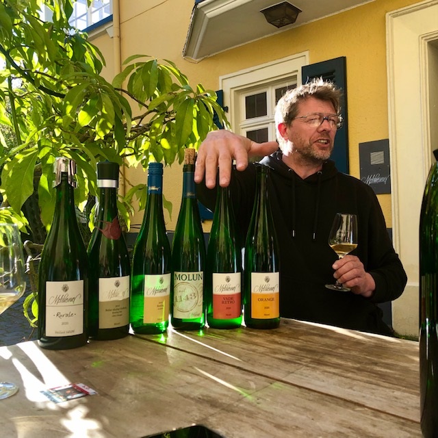 Thorsten Melsheimer, der umtriebige Moselwinzer zu Gast